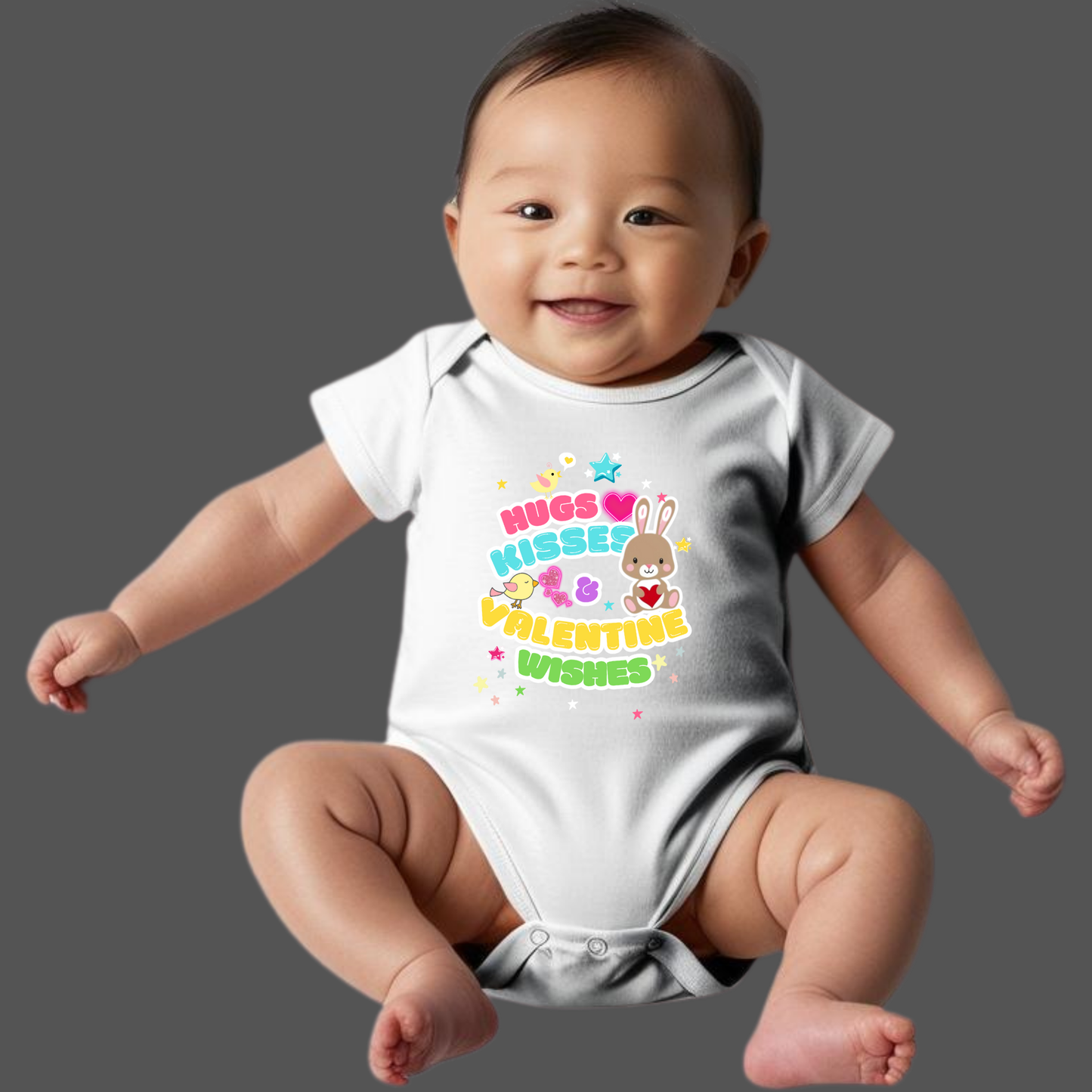 Valentine’s Day  Romper (Unisex)